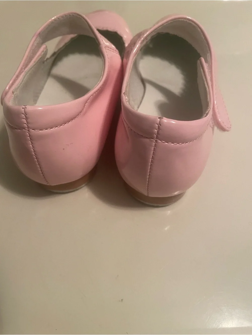 Girls Pink Patent Mary Jane tap Shoes